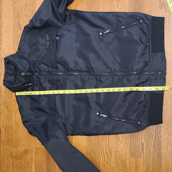 Guess Men's Black Lightweight Bomber (Sz M) - Picture 12 of 13